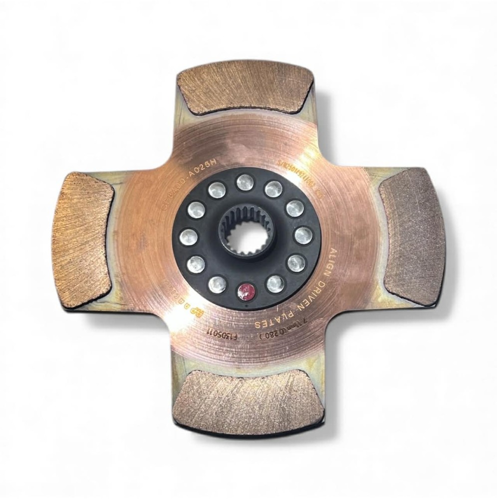 Disque d'embrayage ap racing 184 mm c2 r2 max 4 patins moyeu renforcé 7/8x20
