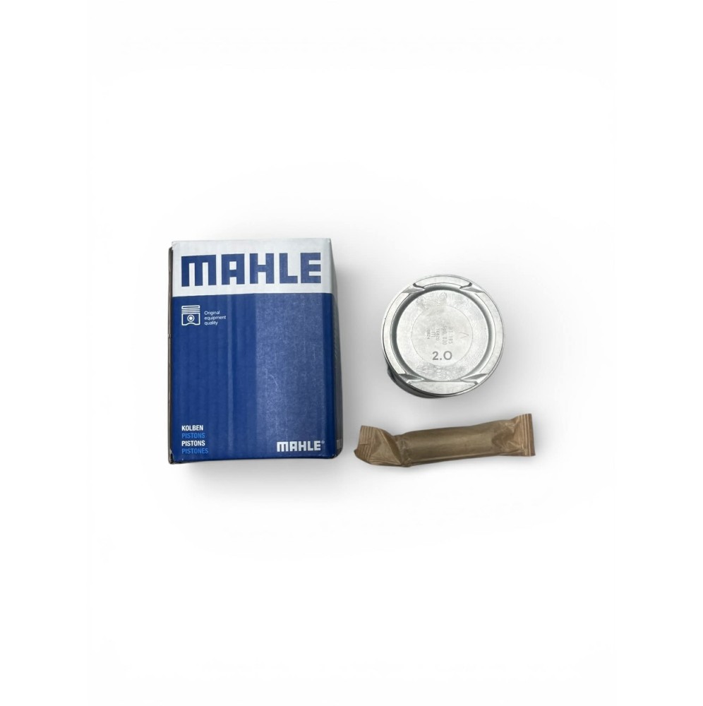 x1 piston d'origine clio 2 rs mahle ( complet avec segments , axes et clips )