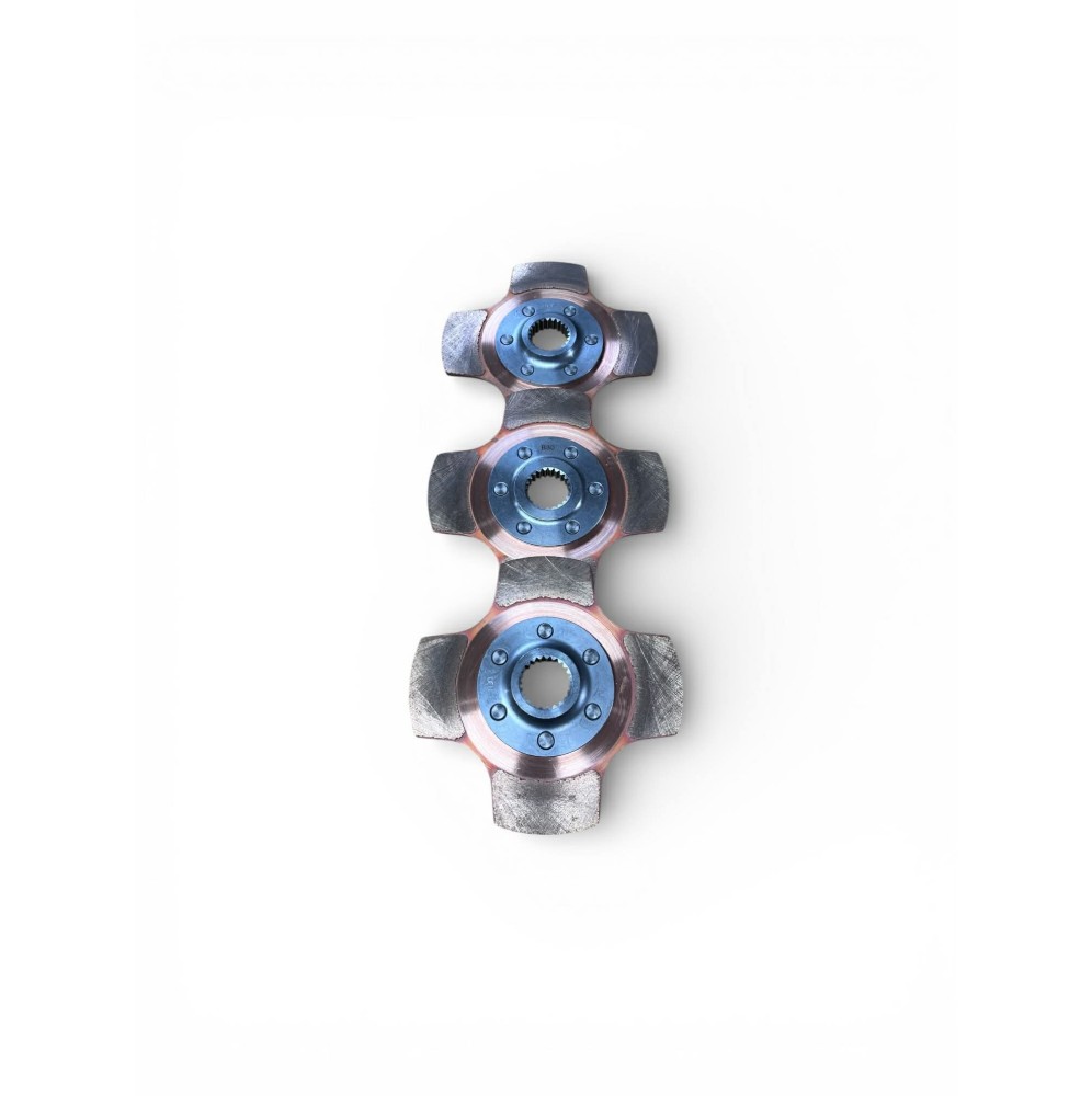 Kit tri disques d'embrayage circulaire TILTON diamètre 140