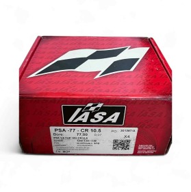 Jeu de pistons forgés IASA THP 207 RC / DS3 RACING / MINI N14B16  , RV 10.5 axe 20.00 mm CH 28.50 mm pour bielles 138.50 mm