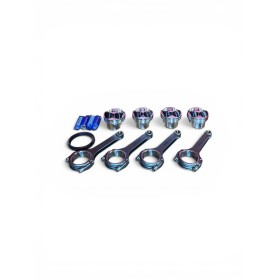 Kit bielles forgées saenz 163.00 mm + pistons forgés TRAUM xu10 CH 29.15 mm