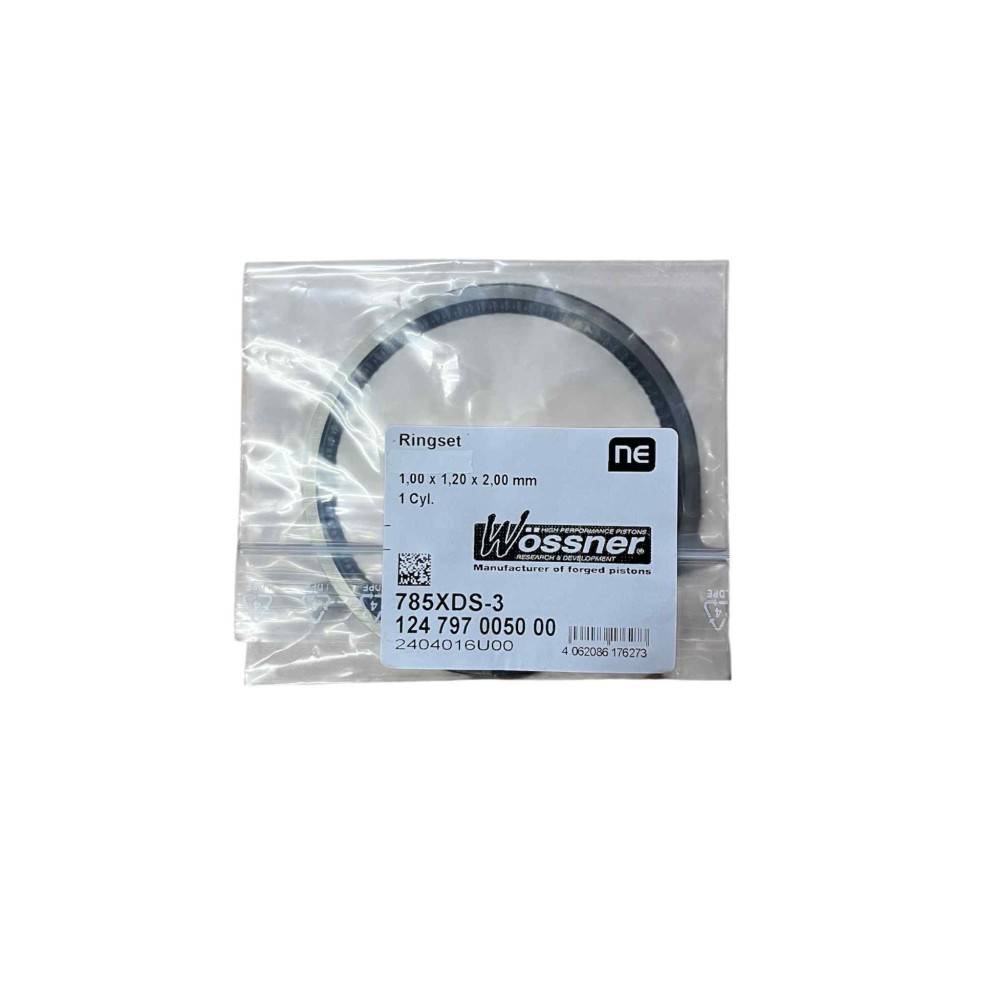 x1 jeu de segments wossner pour moteur TU5J4/TU5JP4 ( pour 1 cylindre )