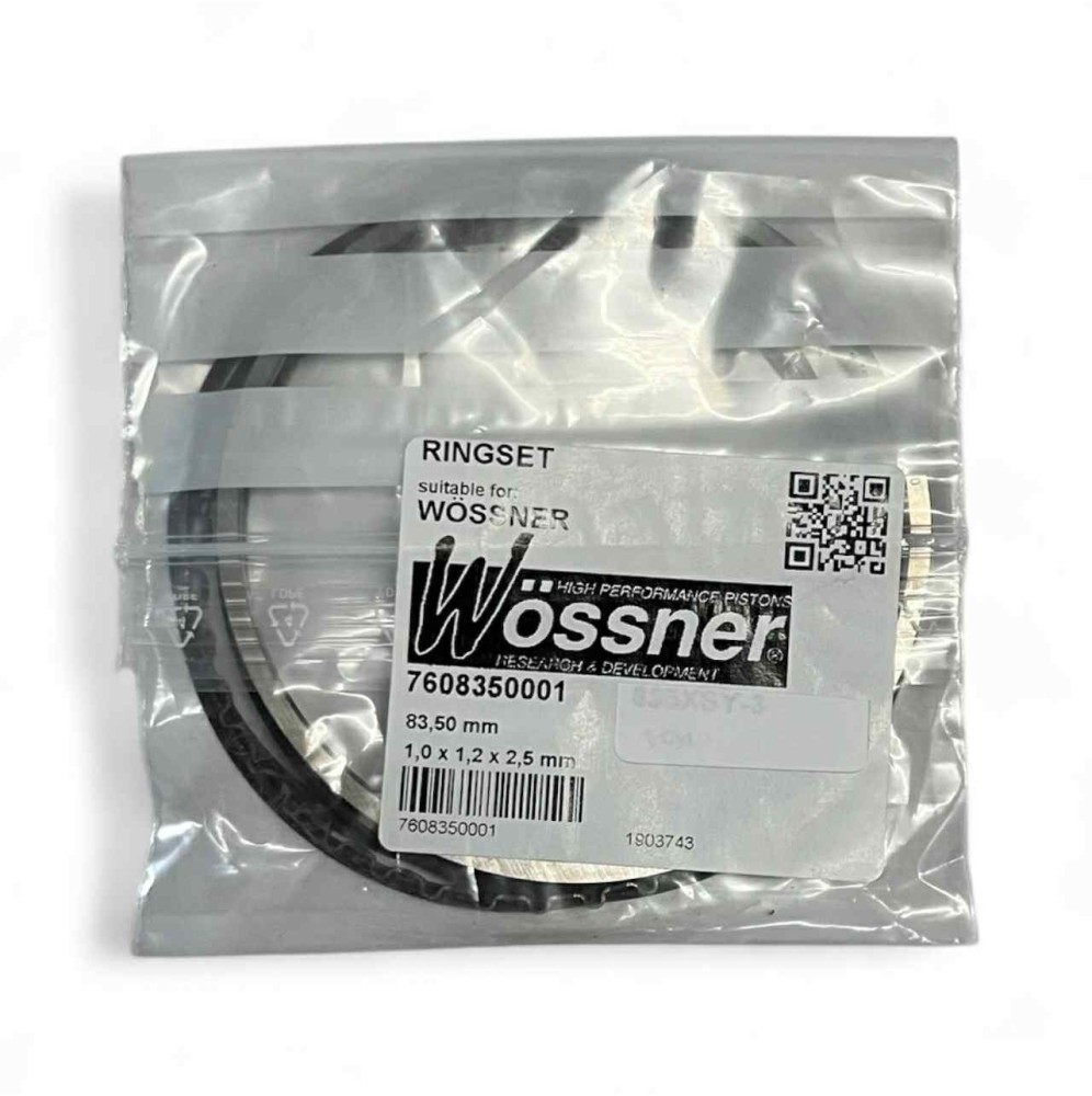 x1 jeu de segments wossner pour moteur XU5/XU9/XU9J4 ( pour 1 cylindre )