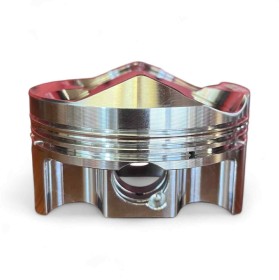Jeu de pistons forgés traum tu5j4 106 maxi v2 diam 78.70 mm axe 18.00 mm CH 25.20 mm pour bielle 140.80 mm