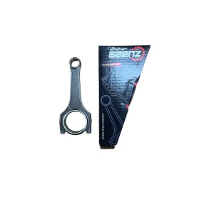 x4 bielles forgées saenz 144.00x21 pour moteur F7R/F4R + vis arp l19 3/8 eme 38.10 mm