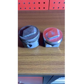 x4 pistons sur mesure moteur M10 pour restauration moteur de série ( diamètre au choix )