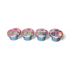 x4 pistons forgés sur mesure moteur f7r dôme megane maxi 84.00 mm CH 25.60 mm pour soupapes 35-31 mm