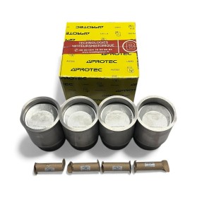 Kit chemises , pistons , segments et axes APROTEC pour 205 gti 1.9l ( origine )